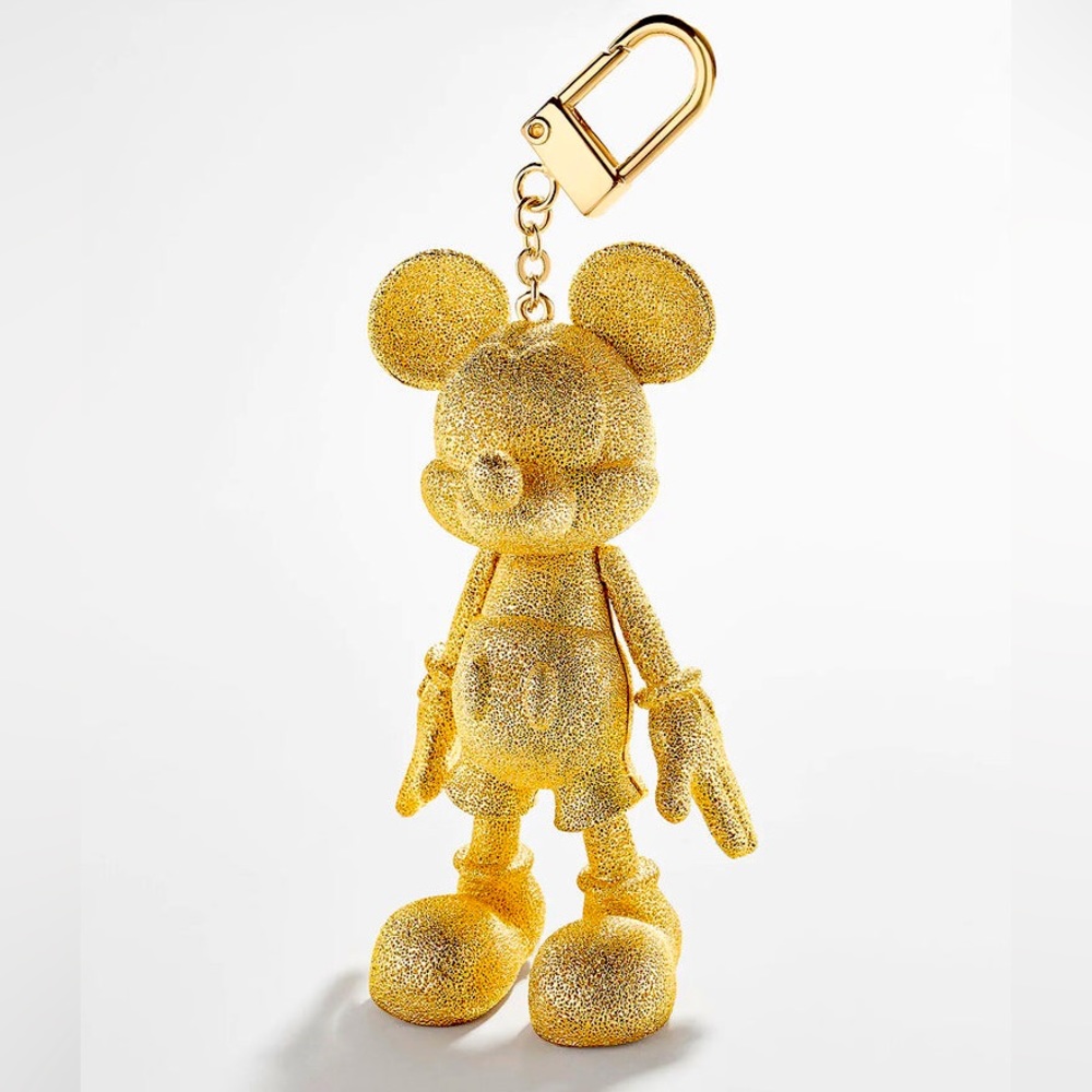 Disney Gold Baublebar Bag Charm. NIB